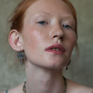 Pepelù - Flower and drop earrings